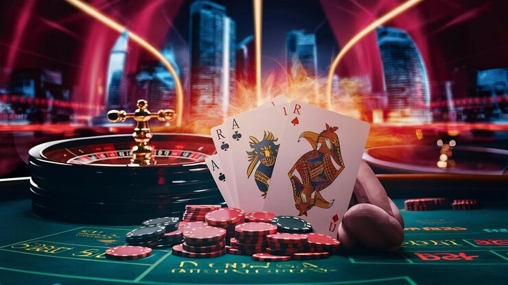 Poker table interface on slot demi mobile app